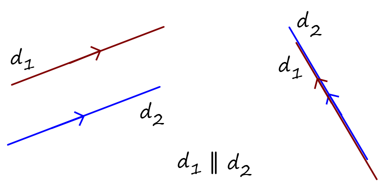 دو خط موازی